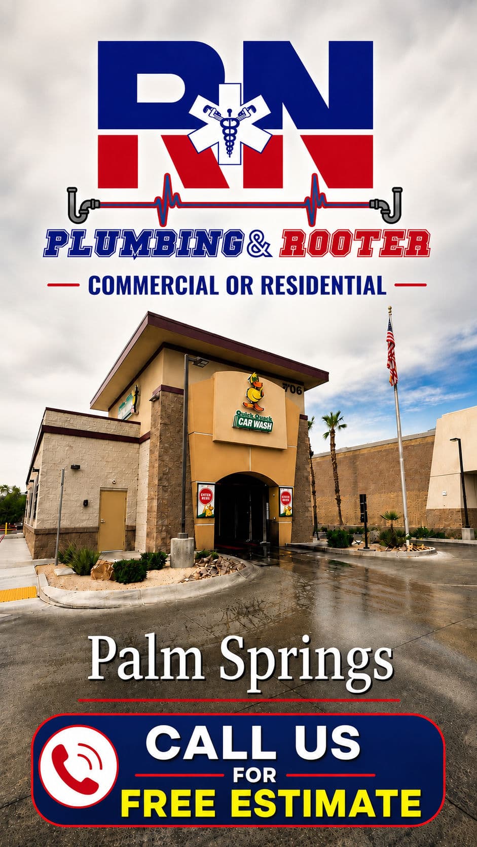 Project RN Plumbing and Rooter Is Serving All of Palm Springs image