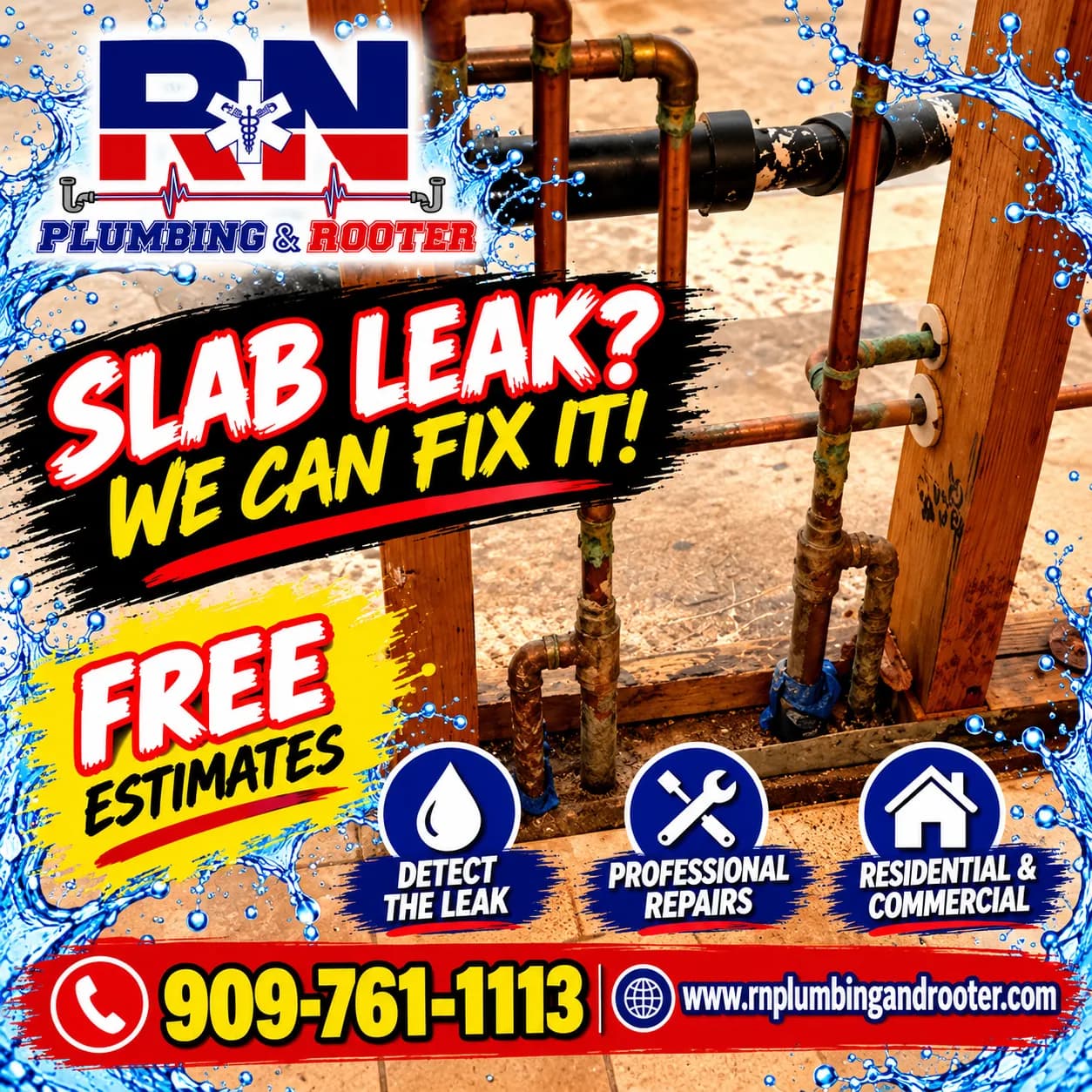 Slab Leaks in San Bernardino and Riverside Don't Fix Themselves image