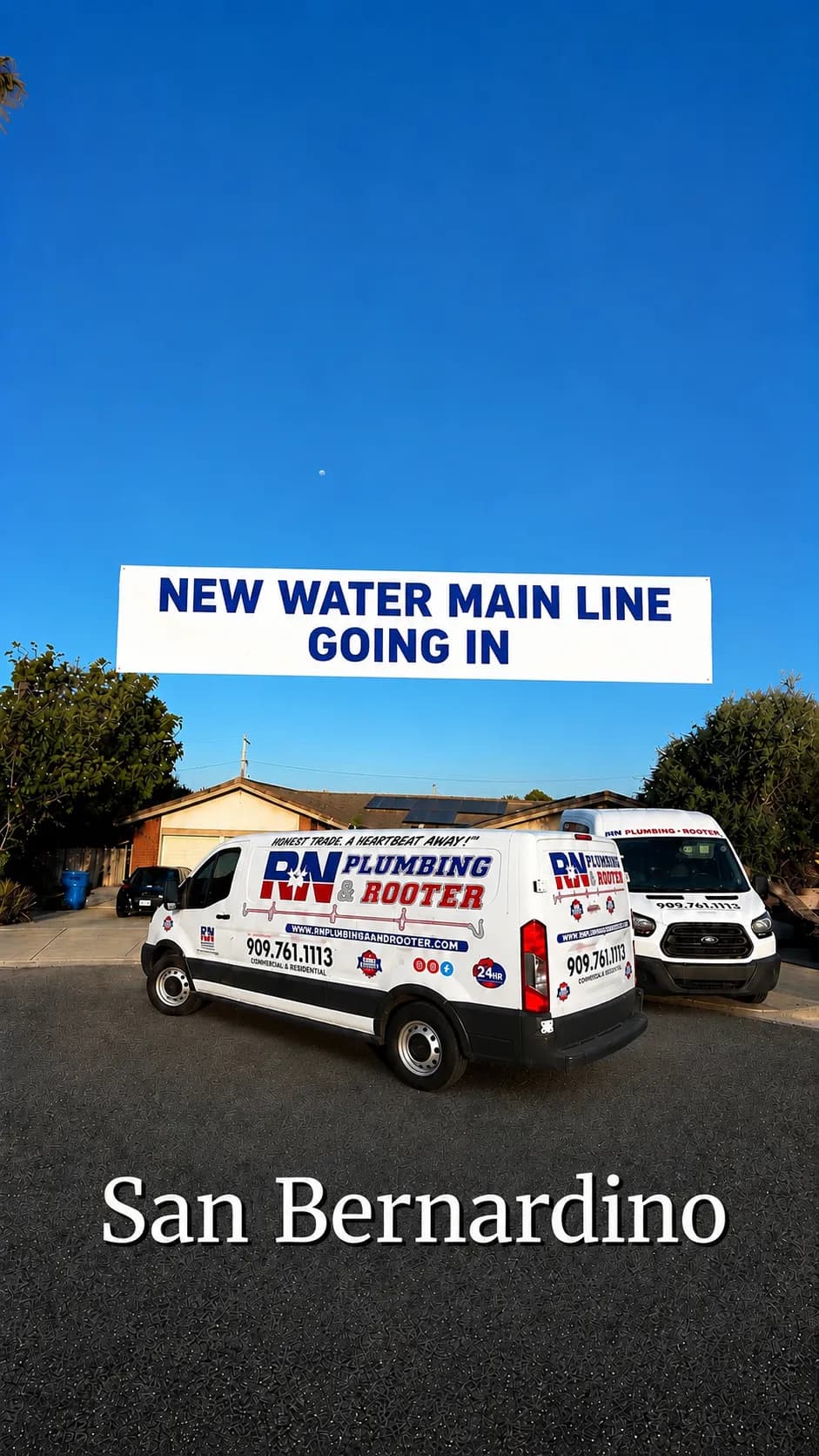Water Main Line Replacement in San Bernardino image