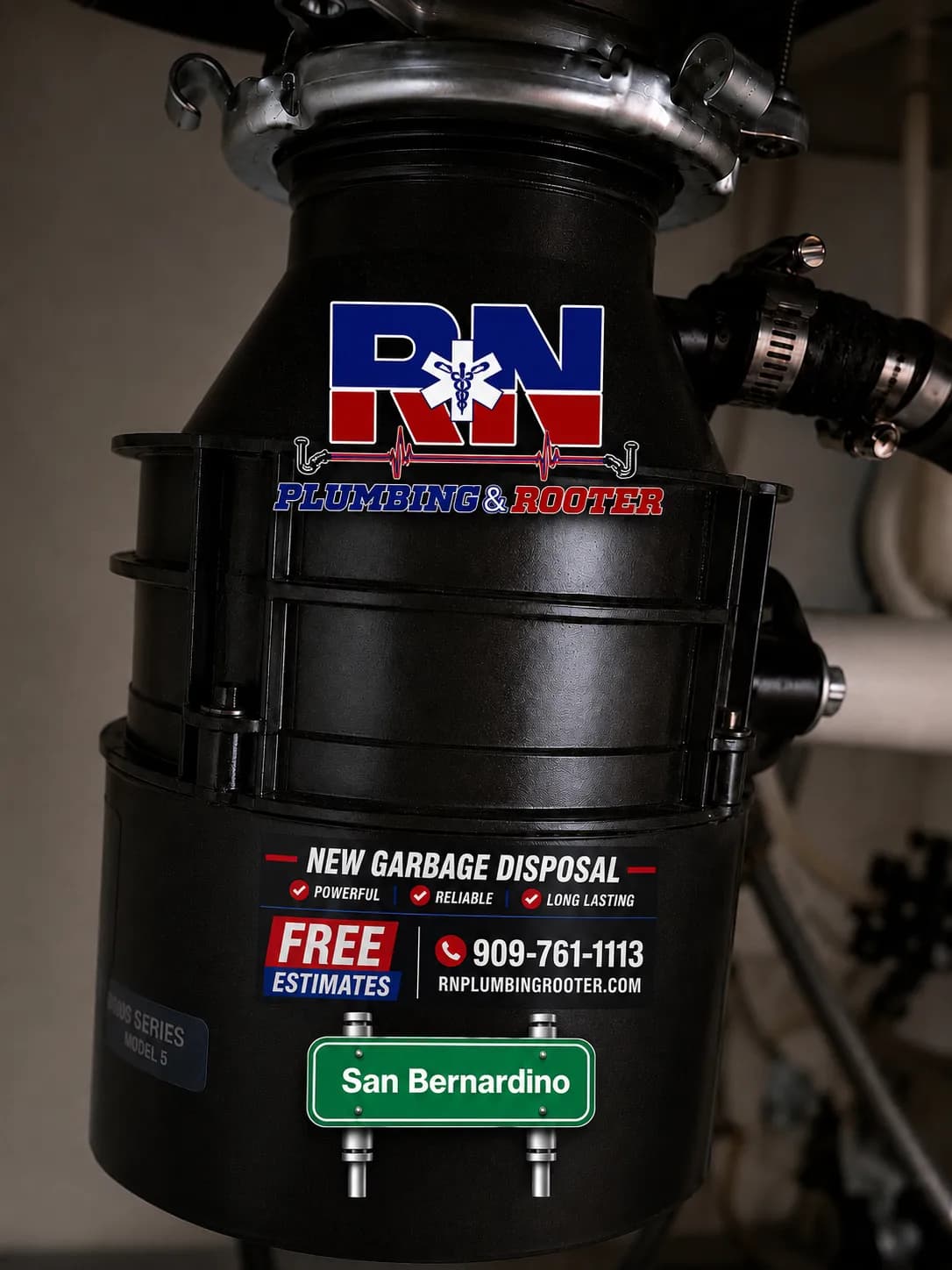 Project Garbage Disposal Installation and Replacement in San Bernardino image