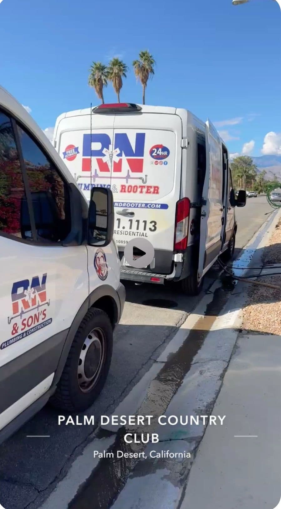 Service Vans in Action at Palm Desert Country Club image