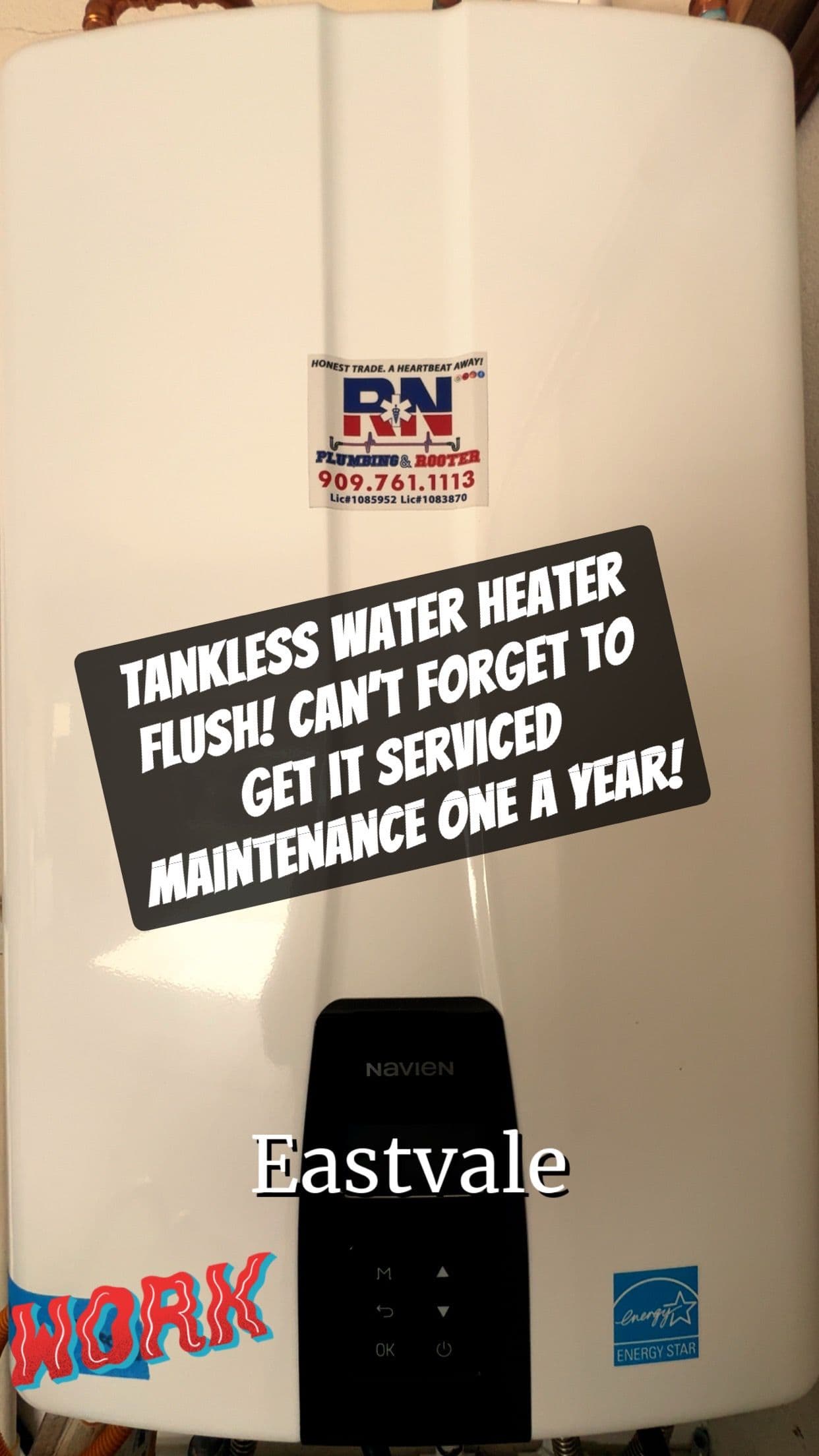 Extend the Life of Your Tankless Water Heater in Eastvale