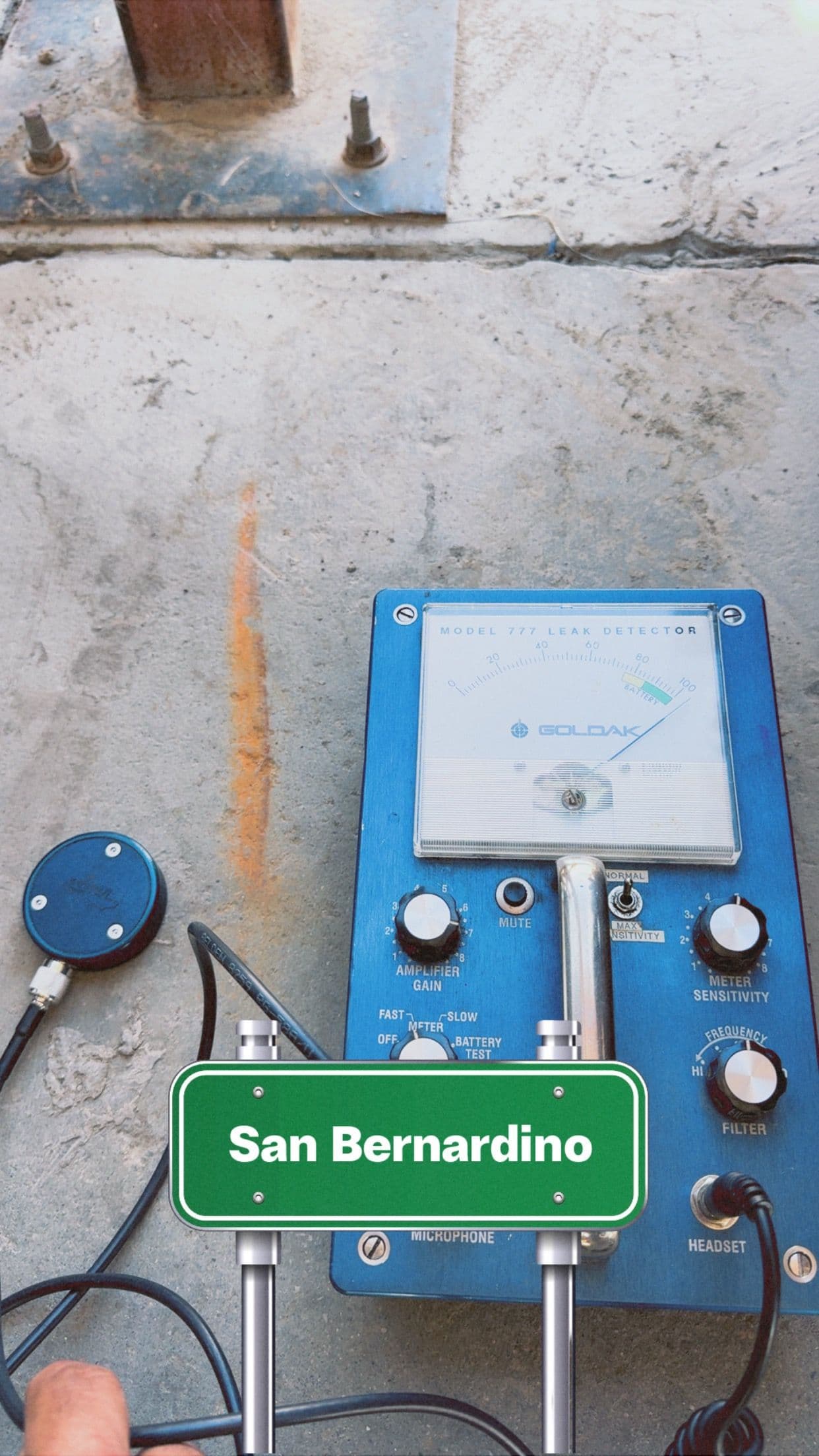 Precision Leak Detection in San Bernardino image