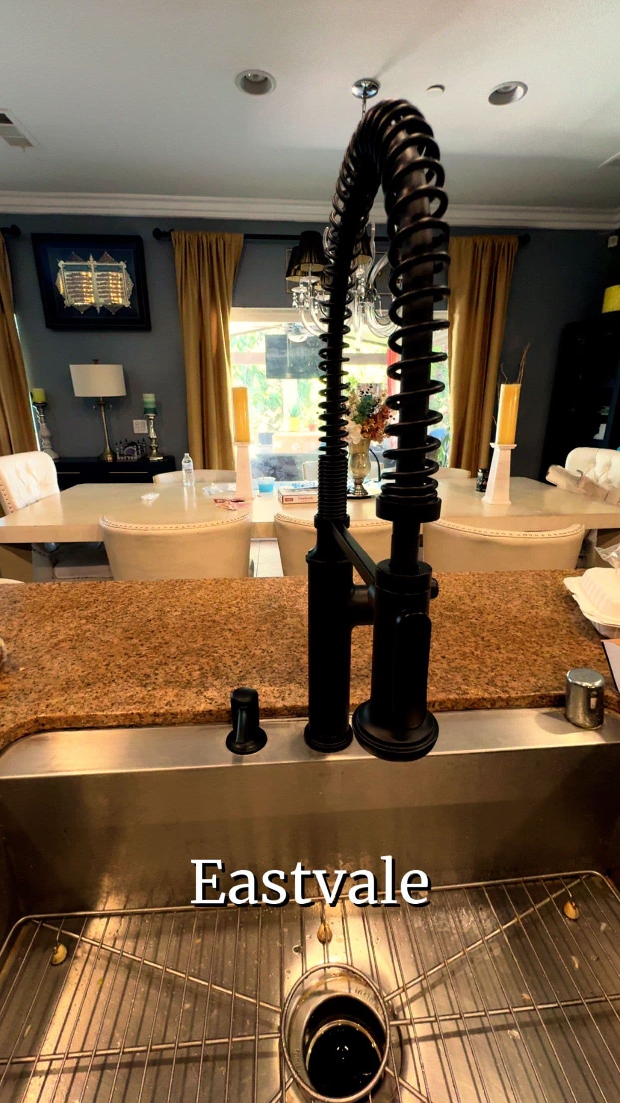 Kohler Single-Handle Kitchen Faucet Install in Eastvale image
