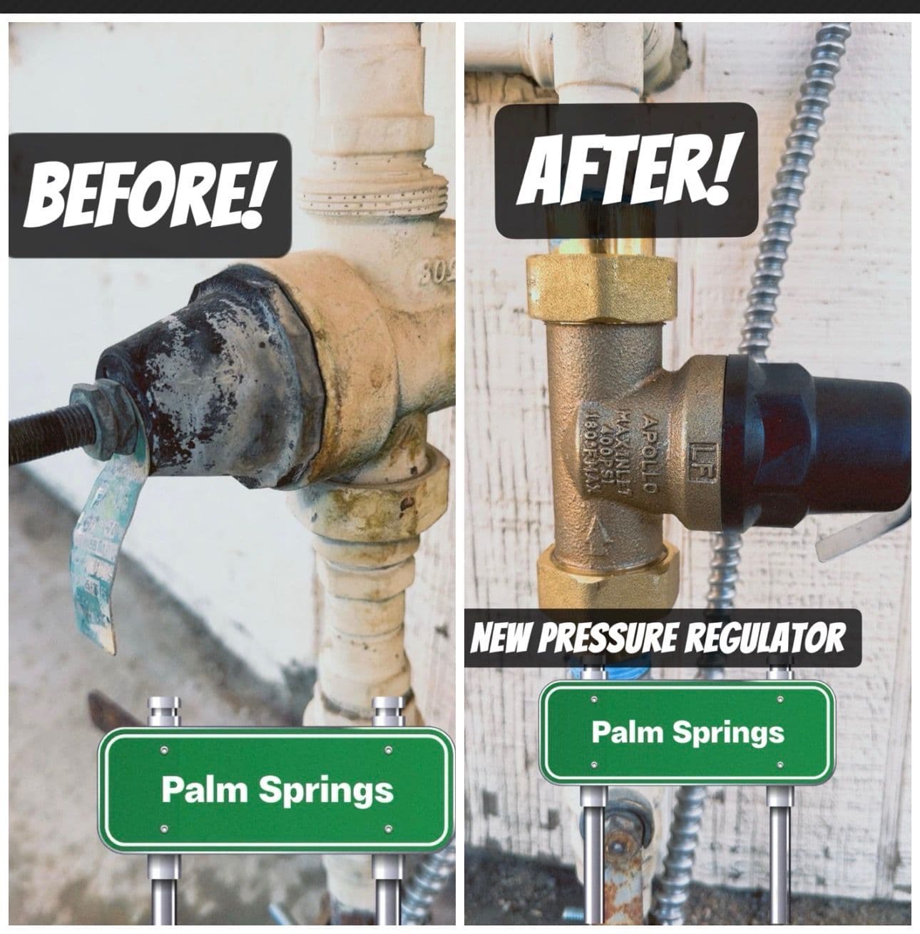Pressure Regulator Replacement Done Right in Palm Springs image
