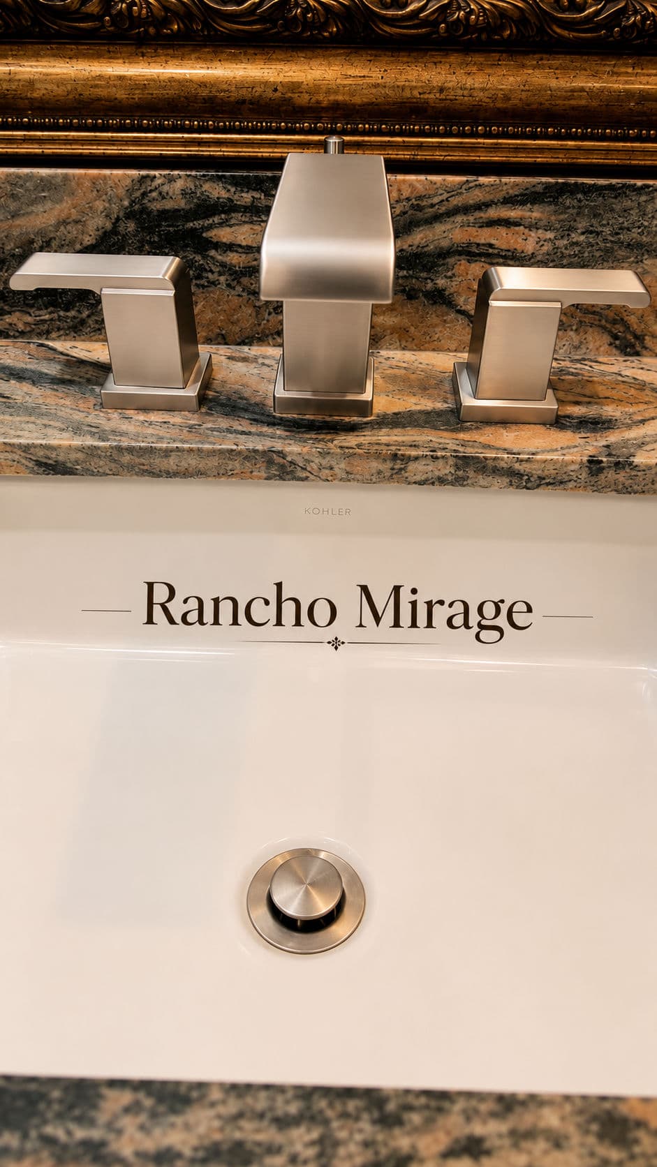New Widespread Faucet Installation in Rancho Mirage image