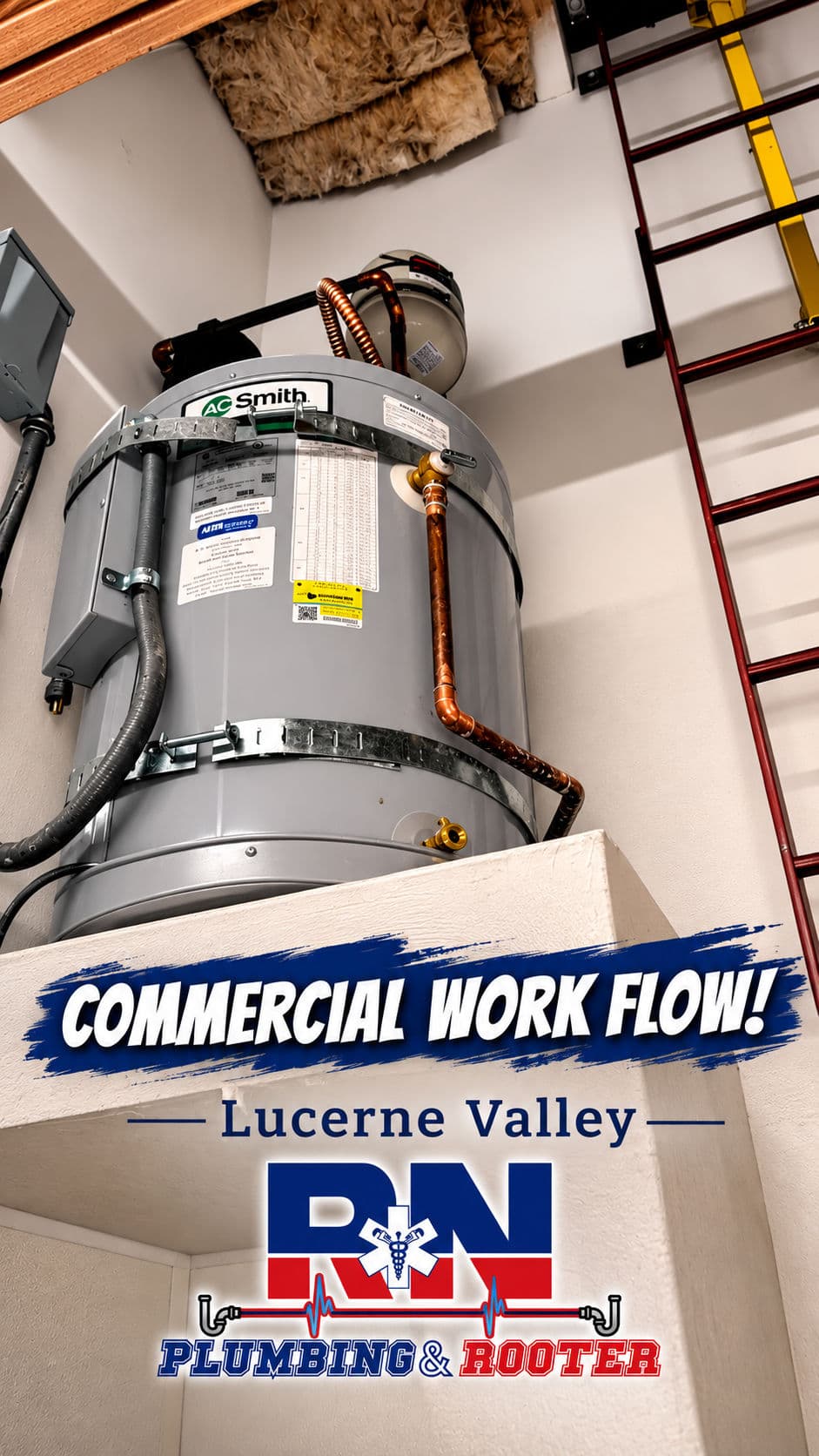 Commercial Water Heater Install in Lucerne Valley image