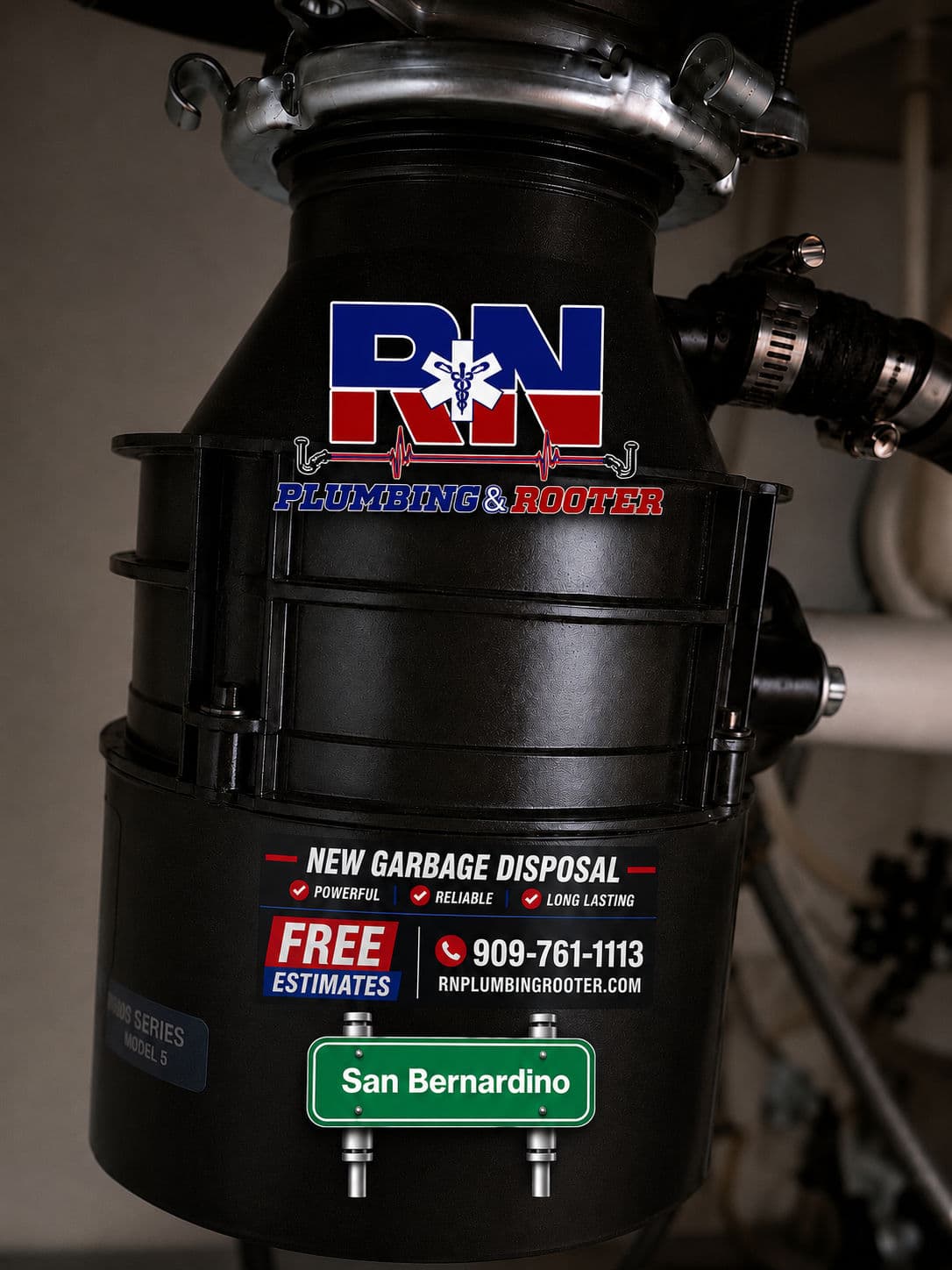 Garbage Disposal Installation and Replacement in San Bernardino image