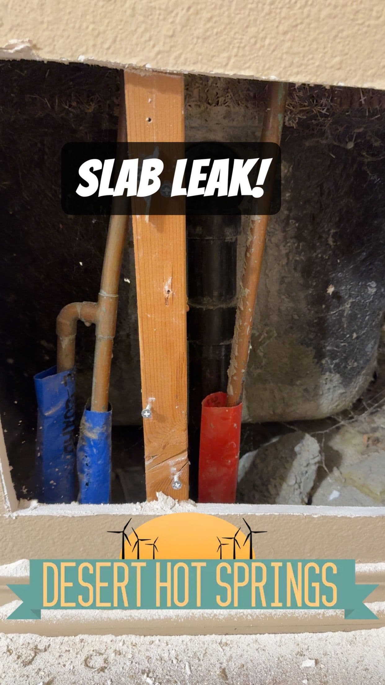 Swift Slab Leak Detection in Desert Hot Springs image