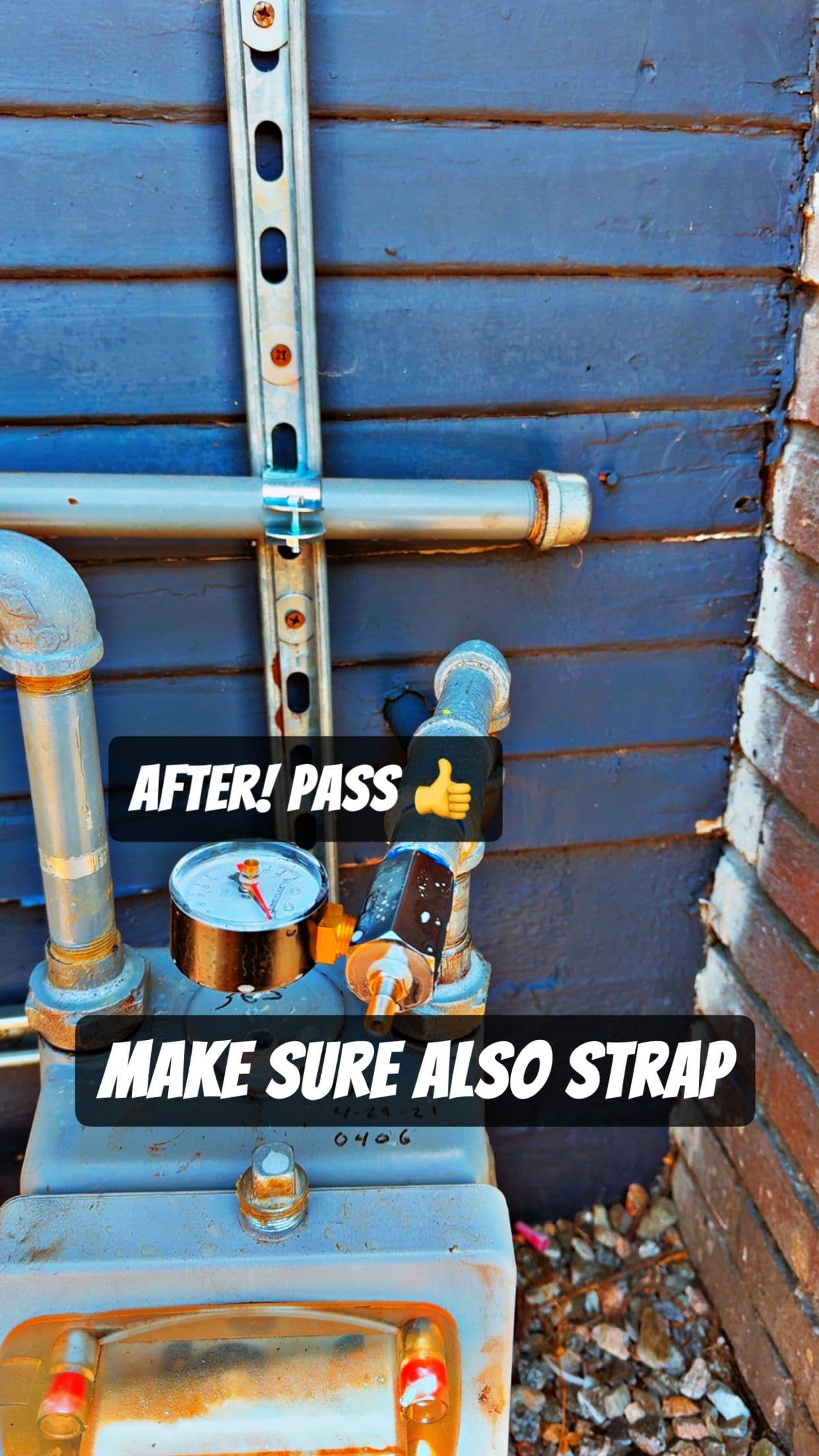 Gas Line Work Done Right - Inspection Passed in the Inland Empire image